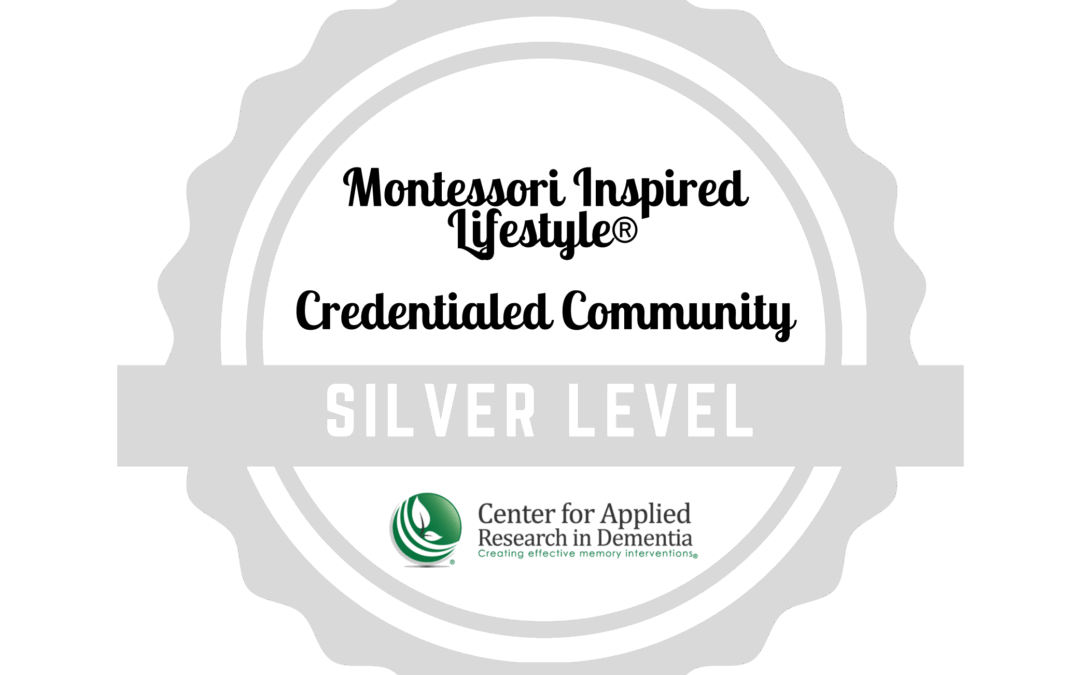 The Wesley Achieves Silver Level Certification as a Montessori Inspired Lifestyle® Community